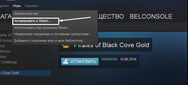 Система ввода steam. Как использовать ключ от игры в стим на телефоне.