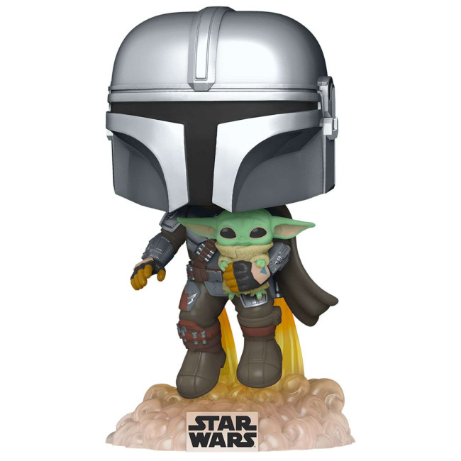  Funko POP! Bobble Star Wars Mandalorian Mandalorian with The Child (402) 50959