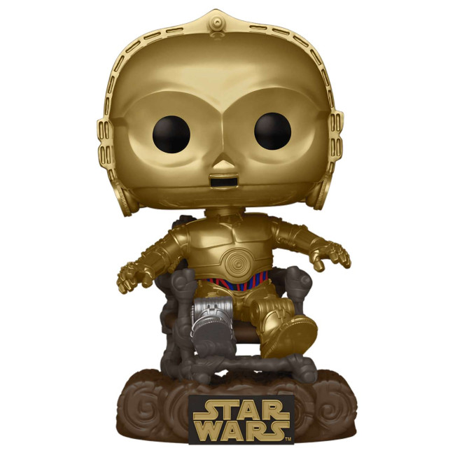  Funko POP! Bobble Star Wars Ep 6 RotJ 40th C-3PO in chair (609) 70744