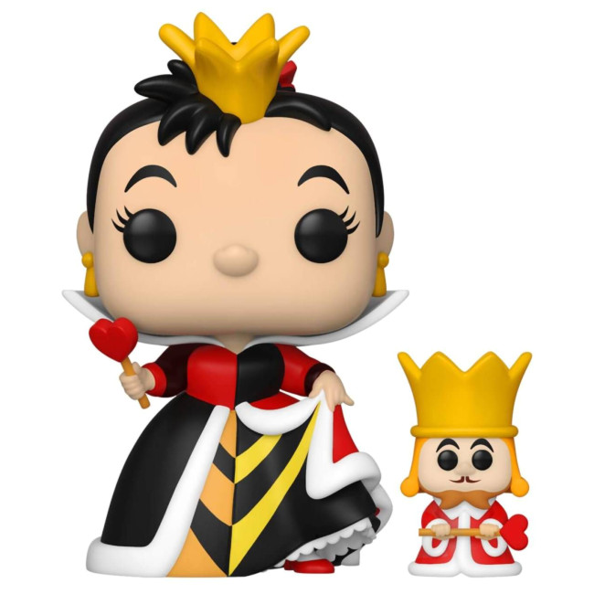  Funko POP! Disney Alice in Wonderland 70th Queen Of Hearts With King (1063) 55740