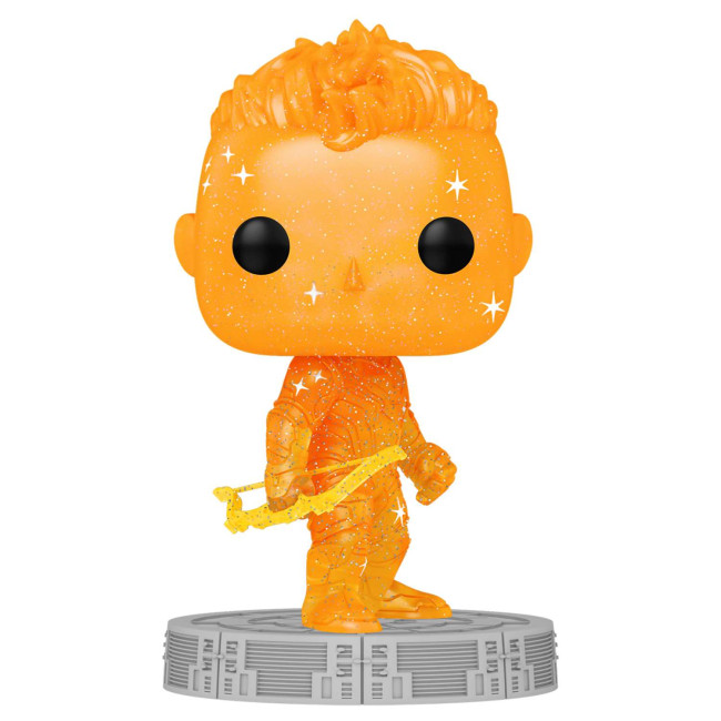  Funko POP! Art Series Bobble Marvel Infinity Saga Hawkeye Orange w/Case (51) 57615