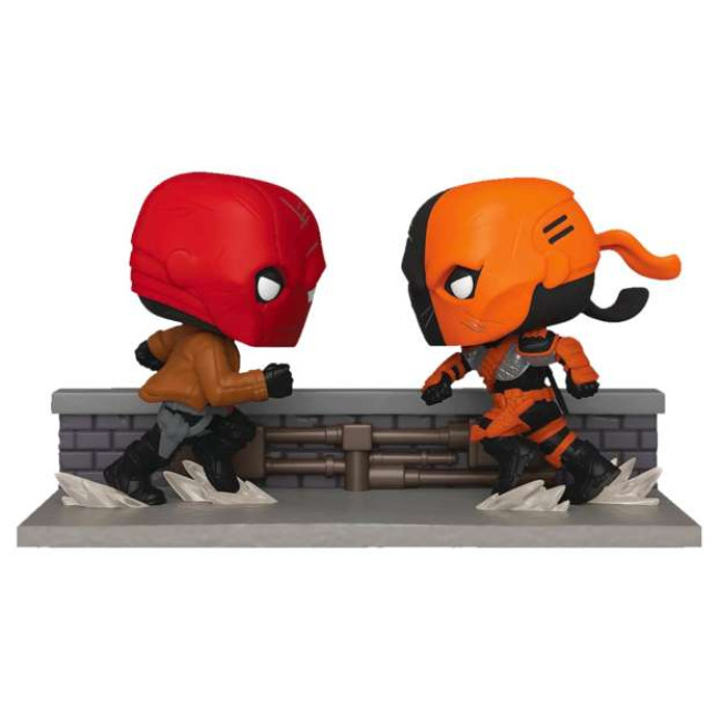  Funko POP! Comic Moments DC Red Hood vs Deathstroke (Exc) (336) 48886