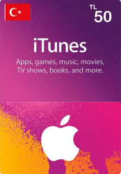 iTunes Gift Card - 50 TL (Цифровой Код) Турция - фото