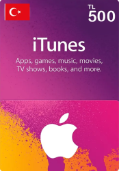 iTunes Gift Card - 500 TL (Цифровой Код) Турция - фото