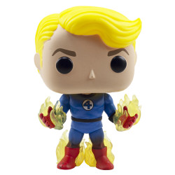 Фигурка Funko POP! Bobble Marvel Fantastic Four Human Torch (Exc) (569) 45007 - фото