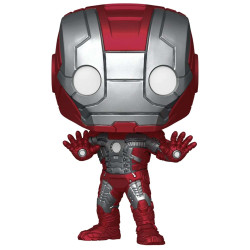 Фигурка Funko POP! Bobble Marvel Infinity Saga Iron Man 2 Iron Man (Mark 5) (1474) 83789 - фото