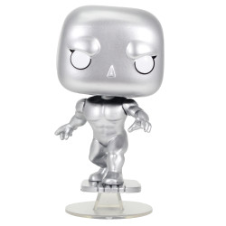 Фигурка Funko POP! Bobble Marvel Fantastic Four Silver Surfer (MT) (563) 44992 - фото