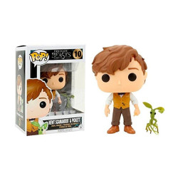 Фигурка Funko POP! Fantastic Beasts Newt Scamander w/Pickett (Exc) (10) 12149 - фото