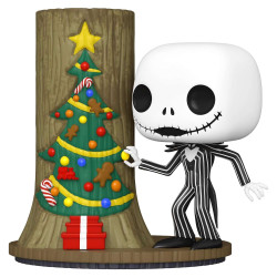 Фигурка Funko POP! Deluxe Disney TNBC 30th Jack Skellington w/Christmas Door (1360) 72310 - фото