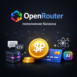 OpenRouter — пополнение баланса - фото