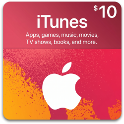 iTunes Gift Card - $10 (Цифровой Код) США - фото