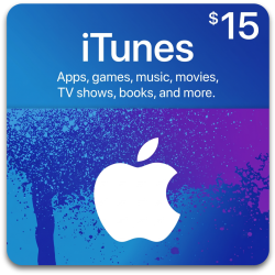 iTunes Gift Card - $15 (Цифровой Код) США - фото