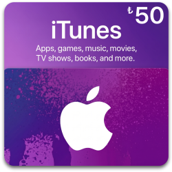 iTunes Gift Card - 50 TL (Цифровой Код) Турция - фото