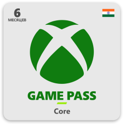Xbox Game Pass CORE - 6 Месяцев  (Цифровой Код) Регион Индия - фото
