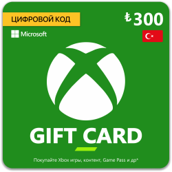 Карта пополнения Xbox 300 Лир (Цифровой Код) - фото