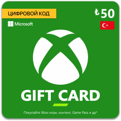 Карта пополнения Xbox 50 Лир (Цифровой Код) - фото